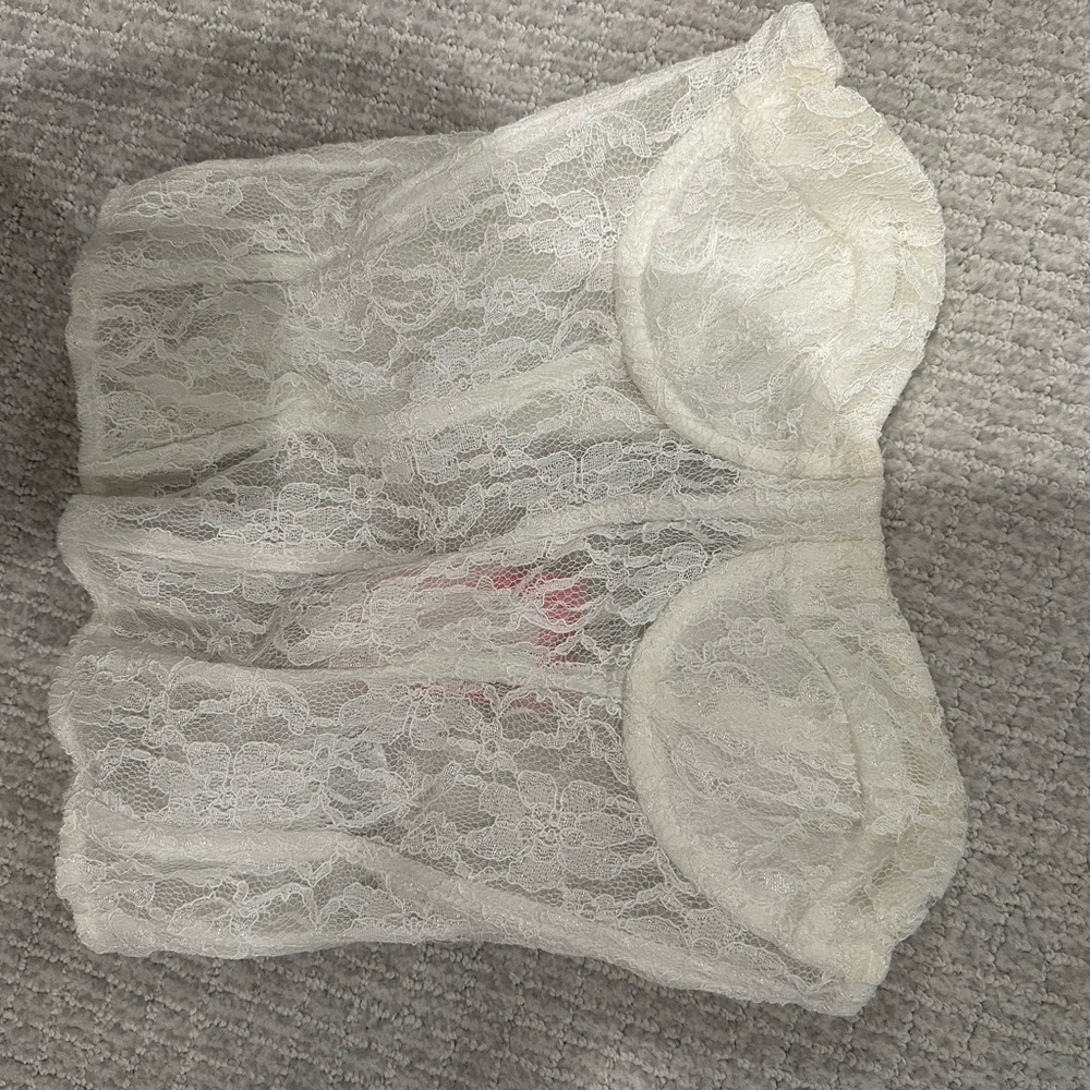 Edikted white corset